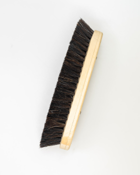 Pferdekardätsche / Rosshaar, Holz geölt mit Schlaufe